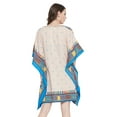 thumbnail image 6 of Gypsie Blu Women's Plus Size Short Kaftan Dresses Printed Tunic Dress for Ladies Girls, 6 of 7