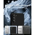 thumbnail image 4 of 3 in 1 for Samsung Galaxy S23 Plus Case, with 2 Pack Screen Protector, with Full Camera Cover Protection，Liquid Silicone Slim Shockproof Protective S23+ Phone Case (Black), 4 of 6