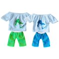 thumbnail image 1 of 2Pcs Finger Scooter Skateboard Pants and Tops Mini Scooters Tools Child Gift, 1 of 7