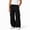 Z17-Black, variant on Mens Travel Pants Quick Dry Wrinkle Free Classic Stretchy Cropped Pants Elastic Waist Baggy Pants for All Seasons