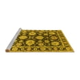 thumbnail image 2 of Ahgly Company Machine Washable Indoor Rectangle Oriental Yellow Traditional Area Rugs, 5' x 8', 2 of 4