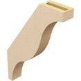 thumbnail image 5 of Ekena Millwork 3"W x 16"D x 22"H Funston Rough Cedar Woodgrain TimberThane Knee Brace, Primed, 5 of 6