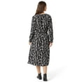 thumbnail image 3 of Chaps Women's Peasant Midi Dress, 3 of 3