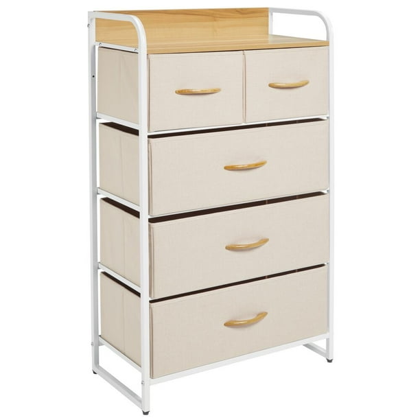 Mdesign Tall Dresser Storage Chest 5, How To Organize Tall Dresser Drawers