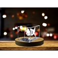 thumbnail image 2 of Serene 3D Engraved Crystal | Basking Shark, 2 of 4