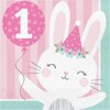 1st Birthday Bunny Luncheon Napkin (16)