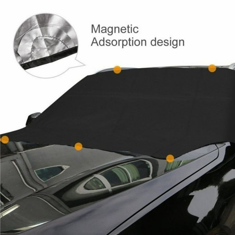 Winter Summer Anti Snow Dust Shield Prevent Frost Folding Car Windshield  Cover Front Windscreen Protector Sun Shade Shield Auto Visor 