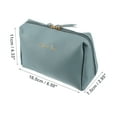thumbnail image 2 of 1 Pc Women Durable Small Makeup Bag for Vacation Camping Business Travel Bathing Blue, 2 of 4