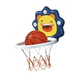 thumbnail image 4 of Mini juguete de aro de baloncesto, tablero de baloncesto montado en la pared, juguete de baño interactivo para padres e hijos para la pared de la Azul, 4 of 9