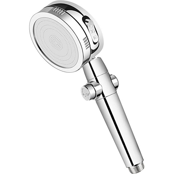 Deal High Pressure 3Setting Handheld Shower Head with ON/Off Full