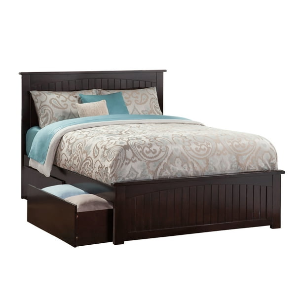 Nantucket Platform Bed with Matching Foot Board with 2 Urban Bed ...