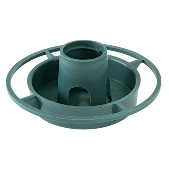 Bird Feeder - Hanging Outdoor Wild Bird Feeder - Dark Green PP Tray Converts Soda Bottles - Simple Installation (12.5x3.8cm) - Attracts Garden Birds (1 Piece)