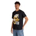 thumbnail image 6 of All Odds Retro Yellow Ochre Sneaker Tee Shirt Black, 6 of 6