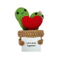 thumbnail image 1 of SGACAI Cactus de apoyo emocional divertido, planta de punto positiva verde, muñeco de cactus T Nice V0, 1 of 7