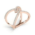 thumbnail image 2 of Aonejewelry 1/2 Carat Diamond Fashion Ring In 10K Rose Gold, 2 of 2