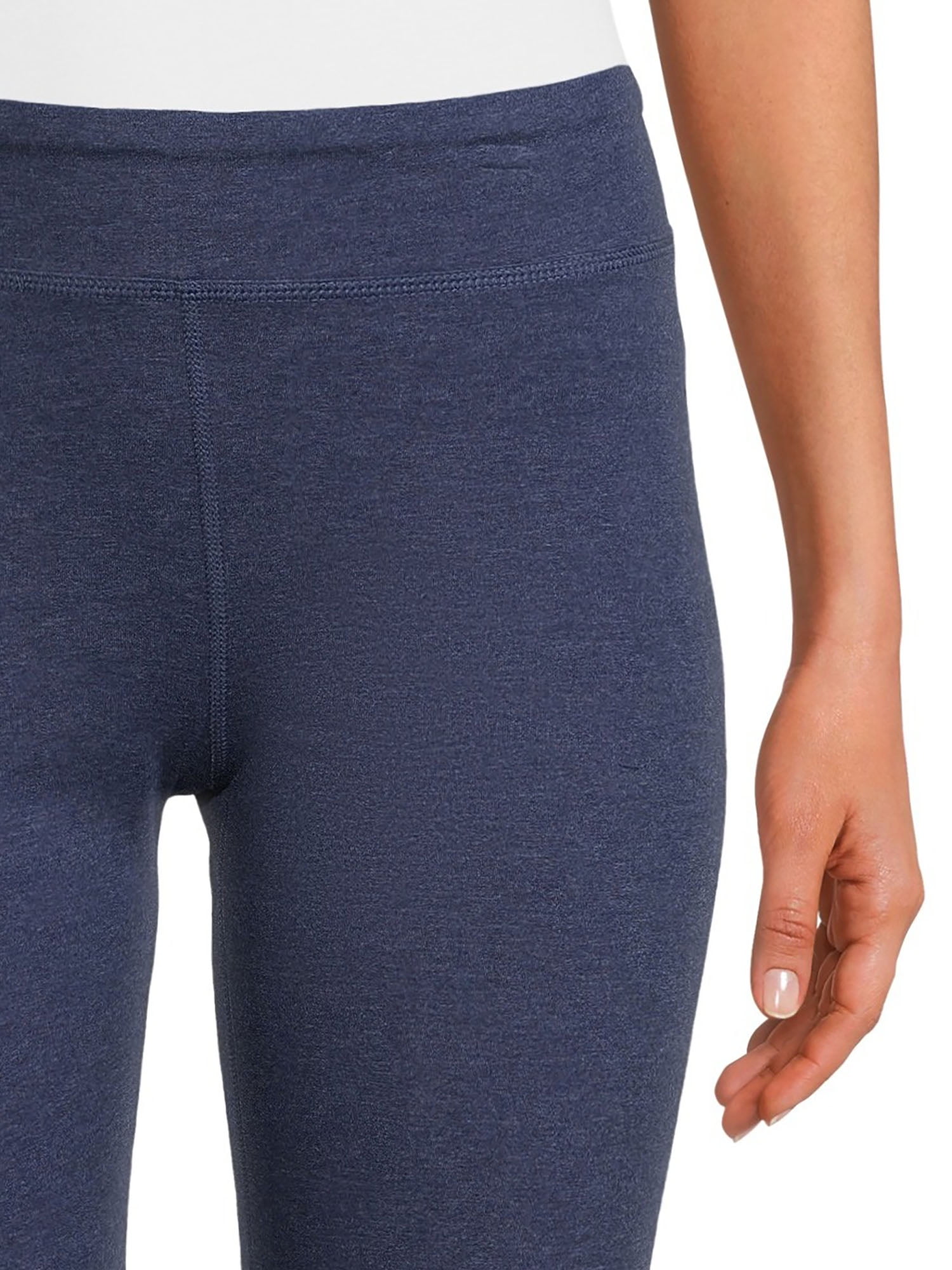 Athletic Works Women's Mid Rise Slim-Leg Capri Leggings, Sizes S-XXL