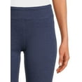 thumbnail image 5 of Athletic Works Women's Mid Rise Slim-Leg Capri Leggings, Sizes S-XXL, 5 of 6