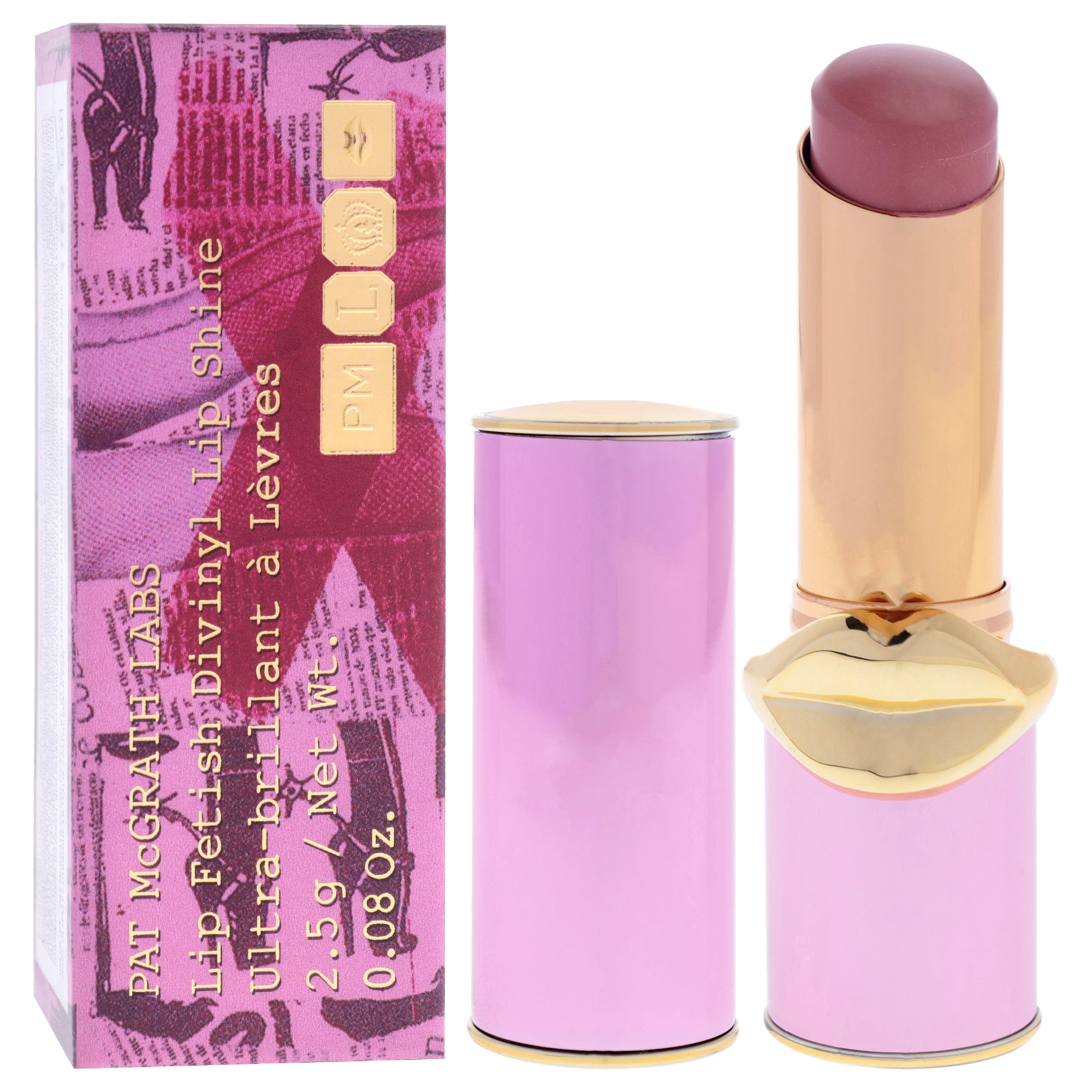 Lip Fetish Divinyl Lip Shine - Nude Venus by Pat Mcgrath Labs for Women - 0.08 oz Lipstick
