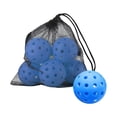 thumbnail image 2 of 6 piezas Pickleball Balls Pelota de competición con bolsa de malla Sports Pickle Balls para azul Cola Bolas de pepinillo, 2 of 8