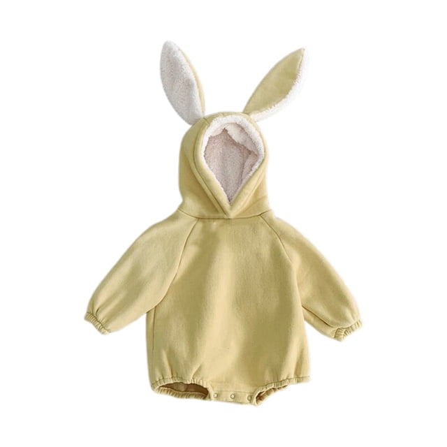WEAIXIMIUNGChristmas Girls Long Sleeve Pullover Romper Sweatshirt Bodysuits Romper 0-3 Months