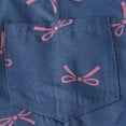 thumbnail image 4 of TOWED22 Newborn Infant Baby Girl Summer Clothes Ruffle Sleeve Letter Print Romper+Peach Bloomer Short+Headband 3Pcs Outfit Hot Pink,3-6 M, 4 of 9