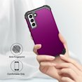 thumbnail image 5 of TECH CIRCLE for Galaxy S23 Plus 5G Case,Heavy Duty Drop Protection Full Body Rugged Shockproof Dust Proof Military Protective Tough Durable Phone Cover for Samsung Galaxy S23+ 6.6 inch,Purple, 5 of 6