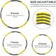 thumbnail image 3 of Aro de hula desmontable de 8 secciones con aro de fitness extraíble de espuma para ejercicios gimnásticos adelgazantes, aro de hula de tamaño ajustable para niños y adultos JFHHH pequeña, 3 of 5