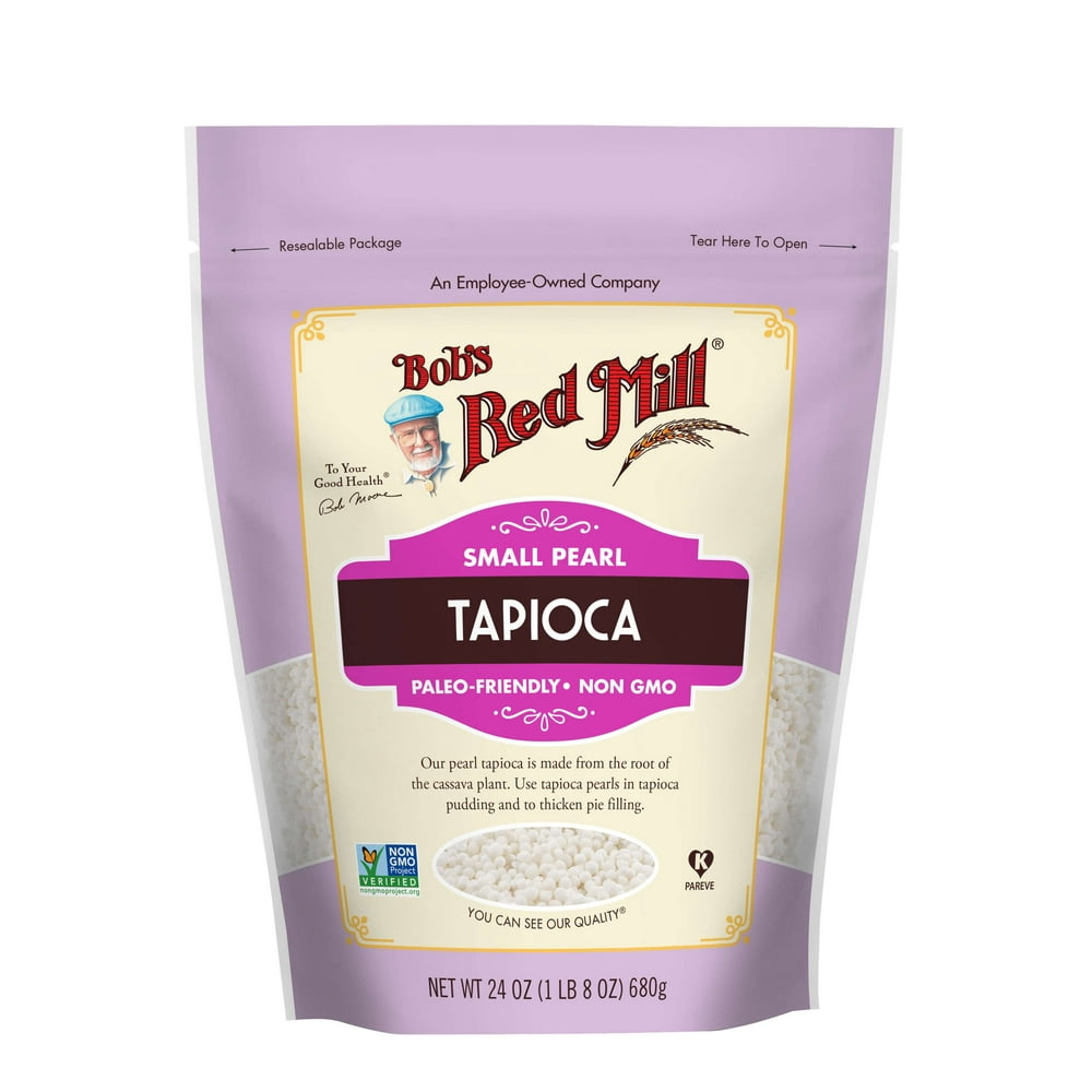 Bob's Red Mill Small Pearl Tapioca 24 oz Pouch (Case of 4) Walmart