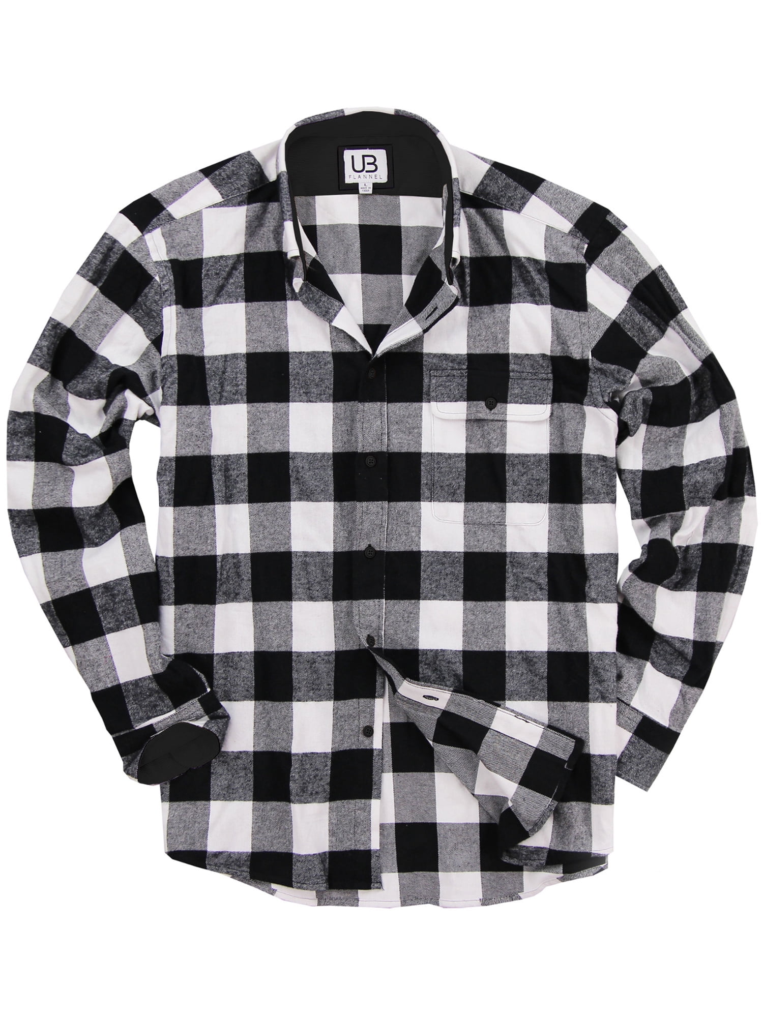 Mens Black And White Flannel For Sale, Save 55% | jlcatj.gob.mx