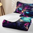 thumbnail image 4 of Homewish Cool Race Car Bed Spread Queen For Kids Boys,Sports Car Queen Coverlet Set,3-Piece, 4 of 7