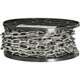 thumbnail image 2 of Campbell 0190424 316L Stainless Steel Chain on Reel, Bright, 5/32" Trade, 0.156" Diameter, 50' Length, 500 lbs Load Capacity, 2 of 2