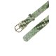 thumbnail image 2 of Cinturones de Cuero Sintético INSPIRE CHIC para Damas con Hebilla de Pin de Metal y Patrón Trenzado para Jeans y Vestidos en Verde, 2 of 4