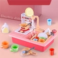 thumbnail image 2 of Juego De Juguetes Para Jugar A Las Casitas Juego De Juguetes De Simulación De Lavavajillas Eléctrico Juego De Rol Regalo Para Niños Yuarrent FN003489-01, 2 of 6