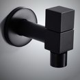 thumbnail image 1 of OHOIOLLA Black Basin Tap Square Water Taps Simple but Elegant Design 1Set, 1 of 8