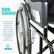thumbnail image 5 of Silla de Ruedas Llantas Todo Terreno | Plegable con Cinturón de Seguridad | Soporta hasta 110 Kg, 5 of 10