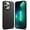 Black, variant on Ringke Air-S Case Compatible with iPhone 13 Pro, Silicone Flexible TPU Shockproof Matte Slim Phone Cover - Black