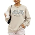 thumbnail image 5 of Camo Made for More Sweatshirt for Women Christian Inspirational Faith Pullover Gift Sand Sweatshirt Adult X-Large, 5 of 7