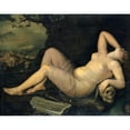 thumbnail image 3 of Annibale Carracci 24x20 Black Modern Framed Museum Art Print Titled - Sleep, an Image of Death, 3 of 5