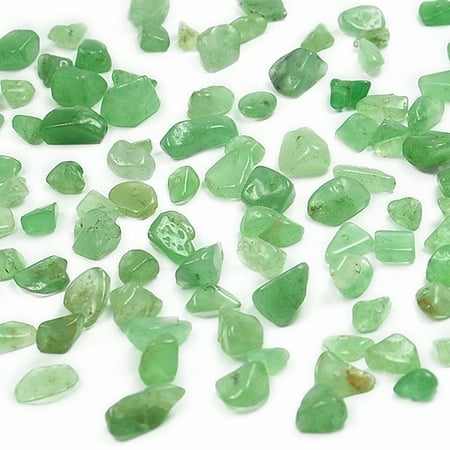 - Expo Int'l Green Aventurine Chips 8 Inch Strand Pack of 3