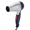thumbnail image 3 of Hair Dryer Foldable Hair Dryer Mini Hair Dryer Portable Hair Dryer Mini Hair Blow Dryer Lightweight Foldable Mini Hair Dryer Portable Adjustable Blow Dryer EU Plug 220V Silver, 3 of 8