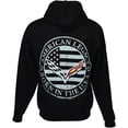 thumbnail image 2 of C7 Corvette Born in The USA American Legacy Zip Up Hoodie Jacket - Black, 2 of 2