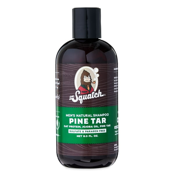 Dr. Squatch - Men's Natural Shampoo Pine Tar - oz. Walmart.com