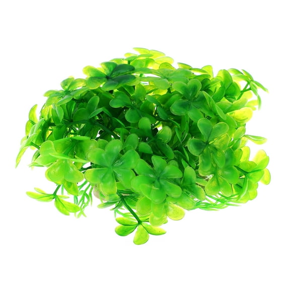 Unique Bargains 1 Pc Fish Tank Plants Decorations Artificial Aquarium Grass Ball Green 2.17x4.72 Inch