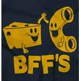 thumbnail image 2 of BFFS Mac n Cheese Funny Best Friends Toddler Boy Girl T Shirt Infant Toddler Brisco Brands 24M, 2 of 6