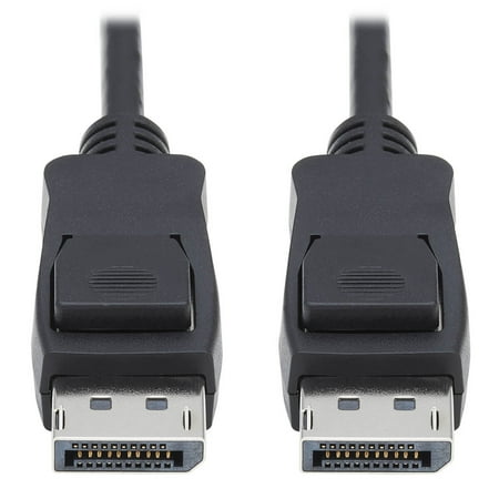UPC: 0037332255136 | Tripp Lite Displayport 1.4 Cable With Latching Connectors – 8k Uhd Hdr 4:2:0 Hdcp 2.2 M/m Black 10 Ft. – Displayport Cable – Displayport (m) To Displayport (m) – Displayport 1.4 – 10 Ft – Black