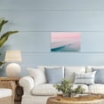 thumbnail image 2 of Stupell Industries Pink Surf Pastel Sunset Canvas Wall Art, design by LSR Design Studio, 20 x 30, 2 of 7