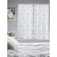 thumbnail image 3 of Blue Easter Living Room Curtains 2 Panel, Watercolor Spring Bunny Eggs Flowers Cafe Window Treatment, Extra Long Farmhouse Bedroom Bathroom Kitchen Curtains Drapes 104"x72", 3 of 6