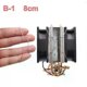 thumbnail image 3 of 2 PCS Dissipate Heat Clip Clamp Computer CPU Cooling Fan Clips Stainless Steel Wire Fastener Buckle Bracket, 3 of 5