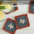 thumbnail image 4 of Thirstystone Texas Cities Tumbled Tile Stone Coaster 4-Pack, 4 of 7