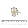 thumbnail image 3 of STARTIST Basket of Dirty Clothes Mini Dollhouse Model Miniature Plastic Bucket for Crafts Beige, 3 of 9